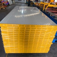 Panneau sandwich MGO ignifuge classe A, imperméable, pour hôpitaux, laboratoires, salles blanches, matériaux de construction