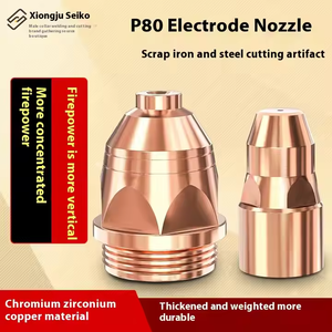 Antorcha de corte de cobre P80 con boquilla <span class=keywords><strong>sin</strong></span> electrodos 1,3, accesorios de máquina de corte por Plasma <span class=keywords><strong>para</strong></span> soldadura y soldadura - Product Image 3
