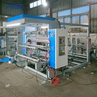 Machine d'impression flexographique automatique RSXY-600 pour rouleaux de papier Bopp, Opp, Pe, Pvc, Pet