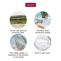 Leer klar 120ml 170ml 220ml Pyramide Kunststoff PET luftdicht versiegeln Topf Kiner Glas für Badesalz und Algen Schlamm Verpackung