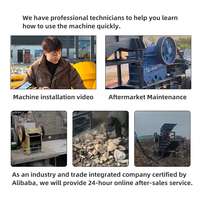 Offre Spéciale PE250 * 400/PE400*600 concasseur à mâchoires mobiles prix d'usine Diesel/entraîné par un moteur pour le minerai de roche dure