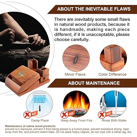 Vintage Wooden Cigarette Box Case - Custom-Made Design for Decoration,  Perfect for Businesses