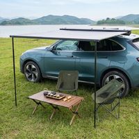 Auvent latéral de voiture entièrement automatique, pare-soleil électrique rétractable pour SUV, camion, camping-car