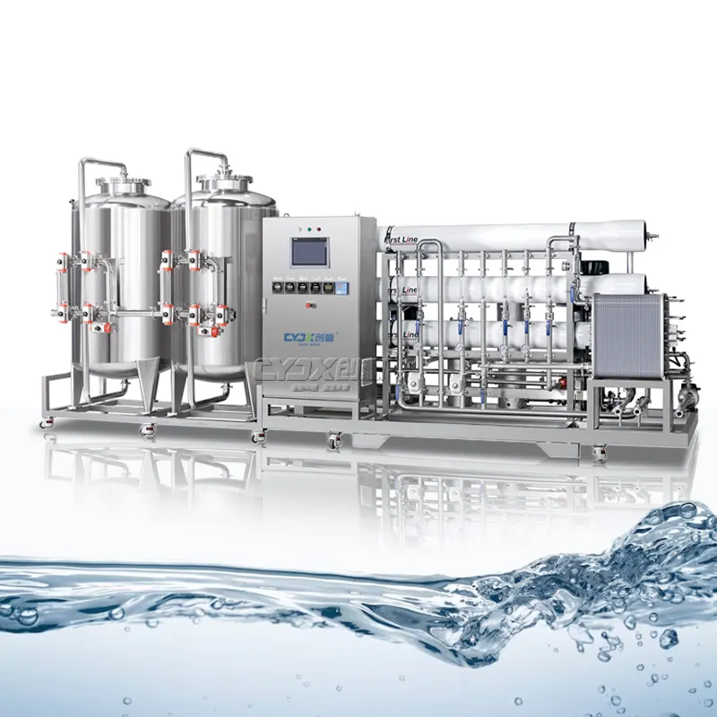 CYJX Filter sistem Osmosis, bahan kimia 15ton/jam, sistem pemurnian perawatan air Uv