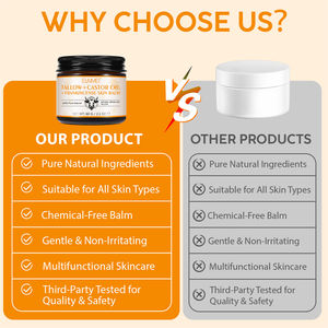 Elaimei 60g hydratant nourrissant anti-âge rougeurs poches ridules réduisant le suif huile de ricin encens baume pour la peau - Product Image 5