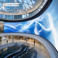 Écran d'affichage LED flexible et enroulable à 360 degrés, petit panneau d'affichage publicitaire