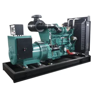 Brand diesel engine 500KW 600kva Rated Power Closed heat dissipation Brand electronic components Diesel generator set