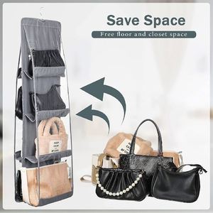 Easy Mount Foldable 3-<b>Shelf</b> Hanging Closet Wardrobe Storage <b>Shelves</b> Clothes Handbag Shoes Accessories Storage - Product Image 2