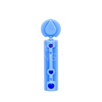 RONGTAI Vente en gros de lancette de sang stérile en acier inoxydable 23G Lancette de sang Dispositif de lancette de sang en Chine Comfort Twist Top Lancettes