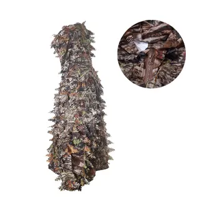 High quality plus size desert winter hunting ghillie clothing camouflage suit