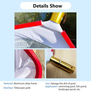 Ceonar equipamento de limpeza para piscina, equipamento de limpeza de folhas e lago para peixes, acessórios de limpeza - Product Image 6