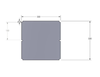Nouveau Chauffage en Silicone Écologique Alixd 220V 330x330mm 750W pour Plateau Chauffant d'Imprimante 3D Tronxy X5S, Idéal pour Usage Domestique, Restaurants et Hôtels, Garantie 1 An
