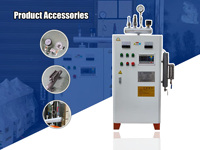 Caldera de Vapor Electrónica de 100kg/h 300kg/h, Alta Eficiencia, Ahorro de Energía, para Procesamiento de Alimentos, Lavandería Textil, Limpieza en Seco, en Stock