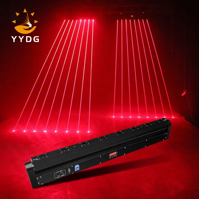 8 Eye Rgb Laser Lights For Night Club and Dj Bar Red Green Lazer lights Projector