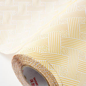 فيلم تغليف فينيل PVC عصري للاستخدام الفندقي 100 جرام/متر مربع، عازل للحرارة وديكوري، غير لاصق ذاتيًا للجبس، الأكثر مبيعًا من الشركة المصنعة - Product Image 4