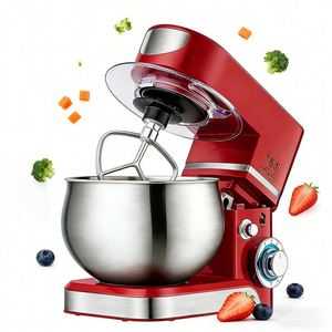 Mélangeur à pâte professionnel 1000W avec logo personnalisé, 6 vitesses réglables, bol de 5L et protection de sécurité pour boulangerie industrielle - Product Image 3
