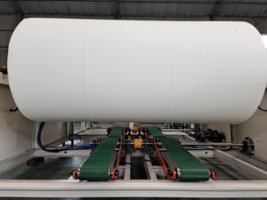 Machine à serviettes en papier industrielle - Contrôle PLC Haute capacité 200 pièces/min Ligne de production de roulements et de moteurs - Product Image 3