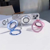Nouveau support de téléphone magnétique adhésif pour bureau - Support de bureau créatif et tendance pour une utilisation mains libres