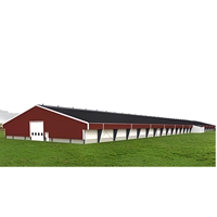 Estructura de Acero Prefabricada JIEKE, Solo Estructura, para Gallinero, Moderna, Galvanizada, Ligera, de Metal, con Garantía de por Vida