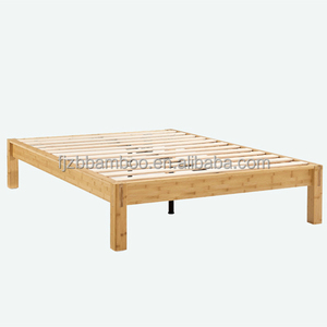 조립하기 쉬운 모던한 원목 친환경 대나무 침대 프레임 가구 - Product Image 4