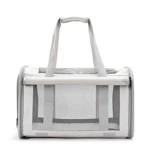 Foldable Single-Shoulder <b>Pet</b> <b>Carrier</b> - Car-Ready Expandable Tote for Cats & Dogs - Product Image 5