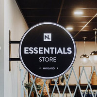 Enseigne de magasin murale extérieure personnalisée enseigne ronde de magasin enseigne double face à lame de LED enseigne ronde de boîte à lumière publicitaire boîte à lumière acrylique