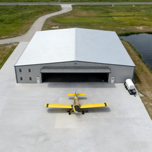 Hangar de Acero Moderno para Aviación General con Gran Capacidad de Carga y Garantía de Durabilidad, Tamaños Personalizables - Product Image 3