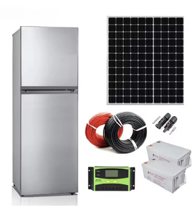 Newly- Portable Car Battery-Powered 12/24V 118L Double Door Top-Freezer <b>Refrigerator</b> with Auto-Defrost-US Compatible - Product Image 4