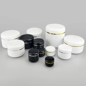 10g 20g 100g 150g 200g 250g 300g 500g回收PET PP 3oz磨砂豪华面霜罐，用于个人护肤化妆品容器