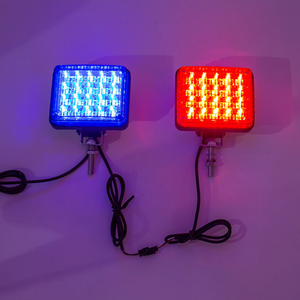 Luz de Advertencia LED Cuadrada y Redonda Intermitente para Motocicleta, Seguridad y Protección - Product Image 5