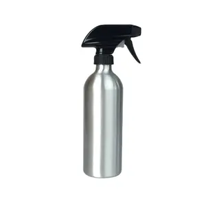 Aluminum Sprayer 2023 Hot-selling 250ml Sanitizer Trigger Sprayer Pumps 28/410 Color Black And Aluminum Bottle Manufacturer