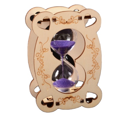 Table sand clock wooden craft ornaments gifts and crafts desktop accessories