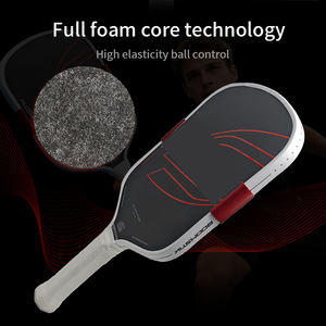 ไม้พายพิคเคิลบอลคาร์บอนไฟเบอร์ Toray T700 หนา 16 มม. พร้อมแกนโฟม EVA พื้นผิวหยาบแบบ Boom Rough Surface ช่วยดูดซับแรงกระแทกอย่างมั่นคง พร้อมพื้นที่ตีขนาดใหญ่พิเศษ - Product Image 4