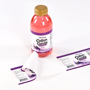 Vente directe d'usine, étiquettes de bouteilles rondes personnalisées, autocollants en vinyle imperméables avec logo imprimé en rouleaux - Product Image 4