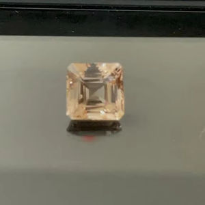 Produit en vrac de qualité superfine fait à la main couleur jaune de pierre précieuse de morganite naturelle avec une coupe de coussin carrée parfaite - Product Image 1