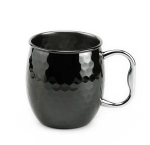 Taza de mula de Moscú brillante negra de cobre de alta calidad para utensilios de cocina decoración de boda y accesorios de Bar al por mayor precio minorista - Product Image 1
