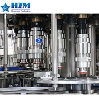 Máquina de Llenado de Bebidas Carbonatadas 2000BPH con Control PLC, Llenado Isóbarico Monobloque para Botellas PET de SUS304, Certificación CE ISO