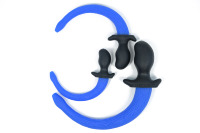Plug anal en silicone lumineux en forme de queue de chiot pour jeu érotique, cosplay et jeu de rôle, jouet pour adulte