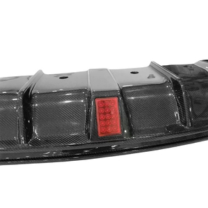 For CLA-Class W117 C117 Style Real Carbon Fiber Rear Diffuser 2013-2020 - Product Image 2