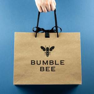 Manufacturer Coated Paper Ribbon Tie Gift Package Elegant Paper Bags for Presentations - Product Image 2