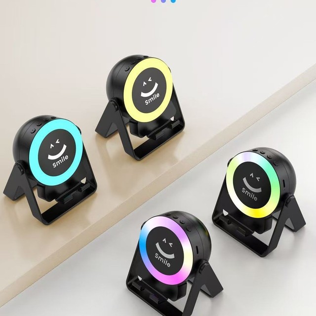 Wireless Sensor Speaker for Bedroom Gaming Rechargeable Desktop Phone Stand 5W for 5 Speaker 2026 New Model