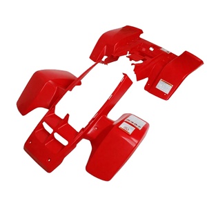 Kit de carénage complet YHMOTO pour VTT Yamaha YFZ Banshee 350 YFZ350 Jaune – Cache-radiateur, garde-boue avant et arrière, et éléments de carrosserie en plastique - Product Image 1