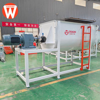 Nouvelle machine mélangeuse de poudre d'aliments pour volailles à temps de mélange court pour poulets de chair, poules pondeuses, poussins, cailles, porcs, bovins