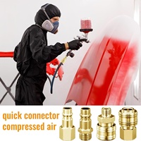 Raccord pneumatique allemand de type Euro, raccord rapide automatique pour conduite d'air, coupleur rapide pour tuyau en nitrile