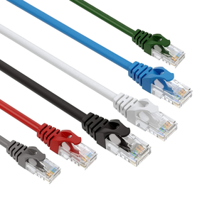 Cat5e UTP Unshielded RJ45 Patch Ethernet <b>Cable</b> 1000ft 24AWG Solid Copper Bulk LAN <b>Cable</b> for Network <b>Communication</b> - Product Image 1