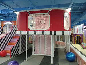 Custom Lovely Baby Climbing Jump Slides Gym Toys Net Rope Softplay per la stanza dei giochi del bambino - Product Image 6