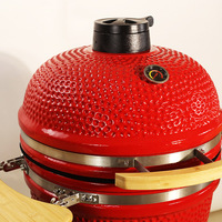Barbecue Kamado en céramique pour extérieur, de type œuf, avec accessoires en acier inoxydable, pour jardin, au charbon de bois, vente en gros, fabricant