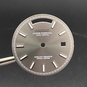 Accessoires de montre : Index carrés modifiés, cadran 31 mm, index argentés, luminescence verte, compatibles avec le mouvement 8285 - Product Image 3