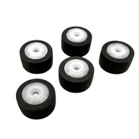 Poulie de cassette en caoutchouc 13x8.5x6.5x2mm 700 777 800 pour lecteur de cassette, rouleau de pression