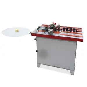 Rechte Curve Handmatige Rand Bandmachine Houten Paneel Houten Paneel Meubelen Multiplex Speed Banding Machine